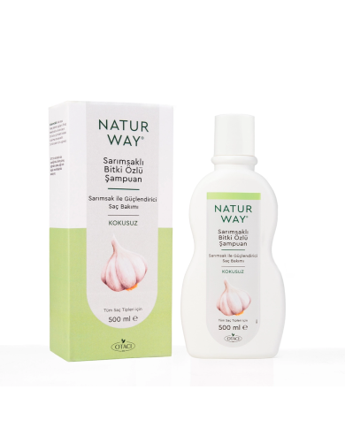 أوتاجي Otacı - شامبو ناتشورواي Naturway بمستخلص الثوم لمنع تساقط الشعر (500 مل)