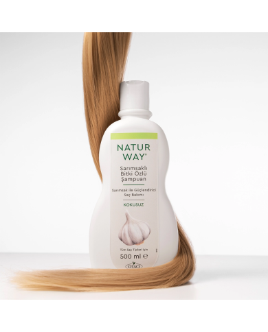 أوتاجي Otacı - شامبو ناتشورواي Naturway بمستخلص الثوم لمنع تساقط الشعر (500 مل)