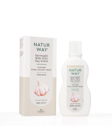 أوتاجي Otacı - بلسم ناتشورواي Naturway بمستخلص الثوم لتقوية الشعر (300 مل)