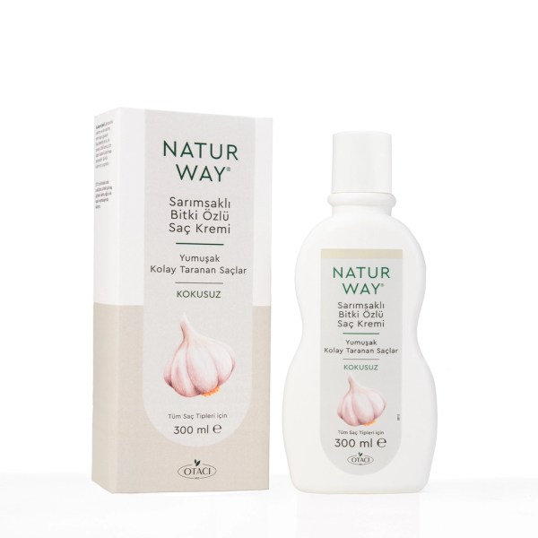 أوتاجي Otacı - بلسم ناتشورواي Naturway بمستخلص الثوم لتقوية الشعر (300 مل)