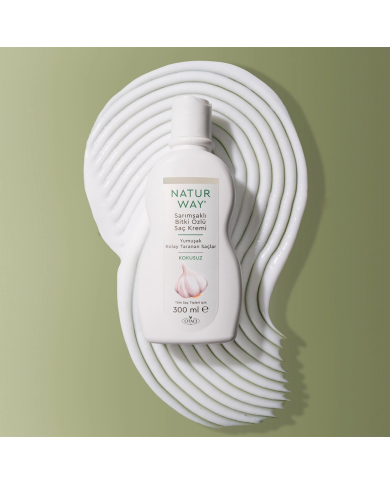 أوتاجي Otacı - بلسم ناتشورواي Naturway بمستخلص الثوم لتقوية الشعر (300 مل)