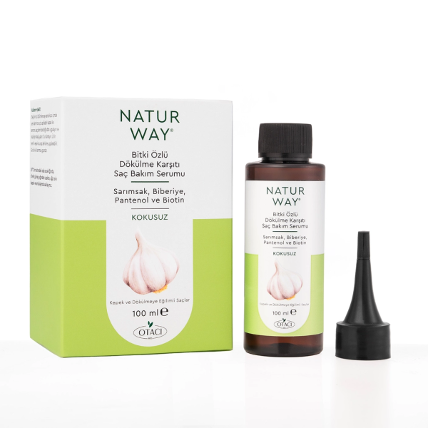 أوتاجي Otacı - سيروم ناتشورواي Naturway المركز بمستخلص الثوم لعلاج التساقط (100 مل)