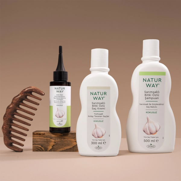 أوتاجي Otacı - سيروم ناتشورواي Naturway المركز بمستخلص الثوم لعلاج التساقط (100 مل)