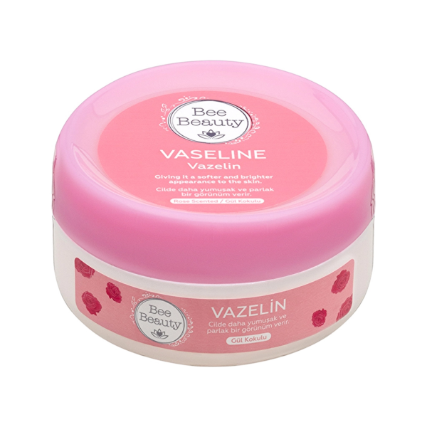 بي بيوتي Bee Beauty - فازلين مرطب للعناية بالبشرة بخلاصة الورد (90 مل)