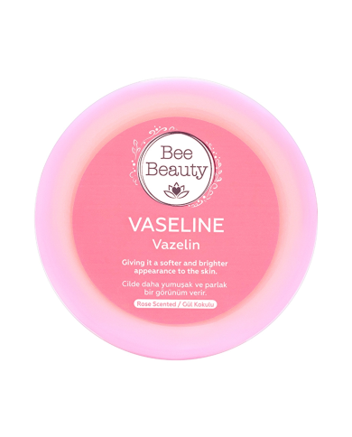 بي بيوتي Bee Beauty - فازلين مرطب للعناية بالبشرة بخلاصة الورد (90 مل)