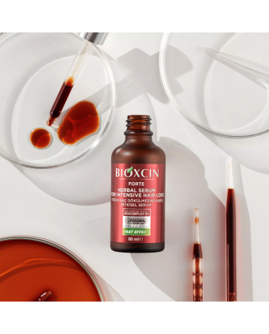 سيروم بيوكسين فورتي المكثف ضد تساقط الشعر الشديد - 3 أمبولات × 30 مل