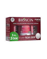 شامبو بيوكسين فورتي العشبي ضد تساقط الشعر الشديد - 300 مل - 3 حبات (التوفير)
