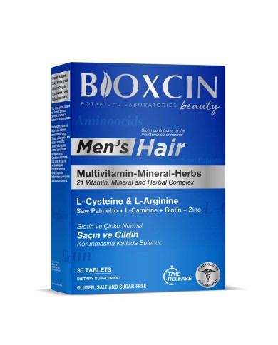 مكمل بيوكسين الغذائي لعلاج تساقط الشعر عند الرجال - 30 قرص