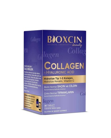 مكمل بيوكسين بيوتي كولاجين لدعم نضارة البشرة وتقوية الشعر - 30 قرص
