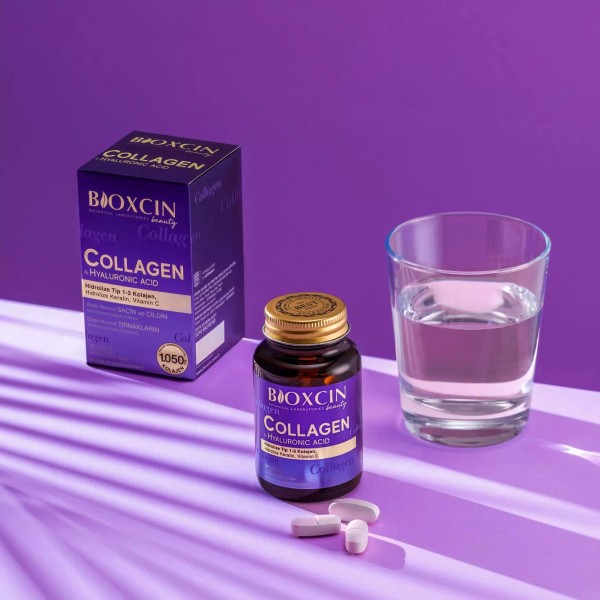 مكمل بيوكسين بيوتي كولاجين لدعم نضارة البشرة وتقوية الشعر - 30 قرص