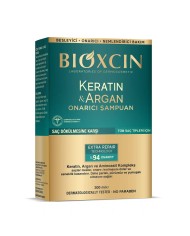 شامبو بيوكسين بالكيراتين والأرغان لإصلاح الشعر التالف والمتضرر - 300 مل