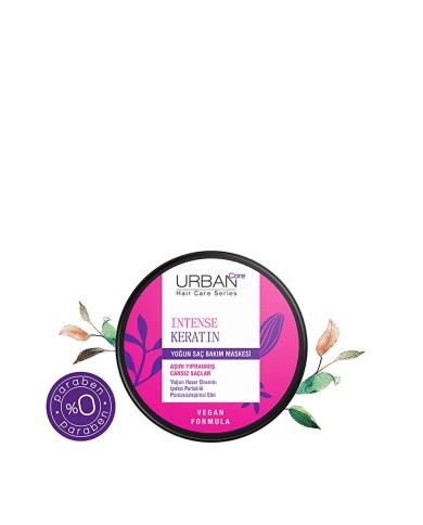 ماسك أوربان كير إنتنس كيراتين للإصلاح المكثف وترميم الشعر المتضرر - 230 مل