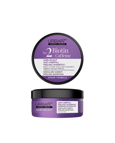 شامبو مقشر أوربان كير إكسبرت بالبيوتين والكافيين لتنقية الفروة وتحفيز النمو - 200 مل