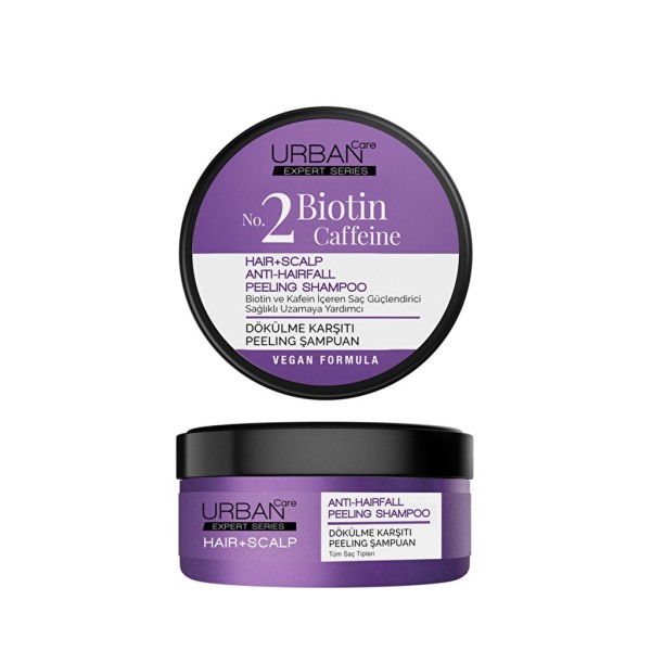 شامبو مقشر أوربان كير إكسبرت بالبيوتين والكافيين لتنقية الفروة وتحفيز النمو - 200 مل