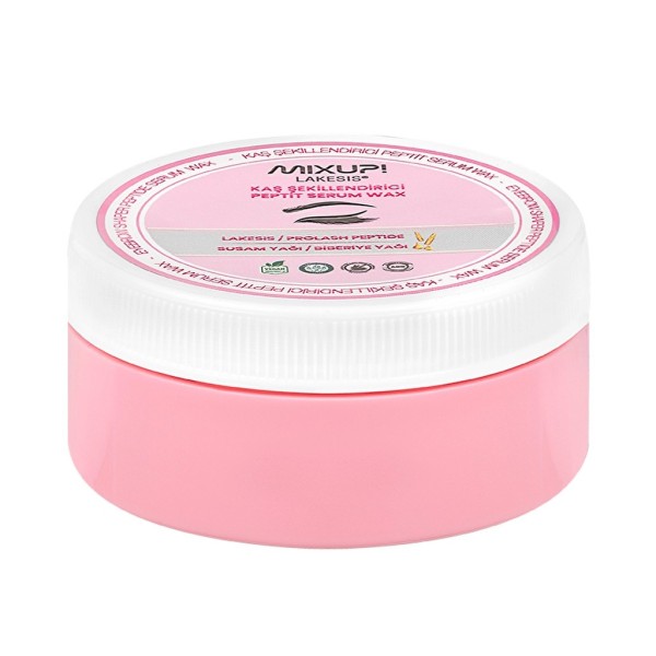 واكس وسيروم ميكس أب (Mixup) بالببتيدات لتثبيت وتطويل الحواجب - 50 مل