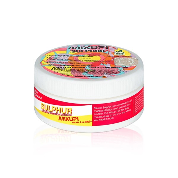 زيت ميكس أب بالكبريت للعناية بالأظافر وتقوية الجلد المحيط