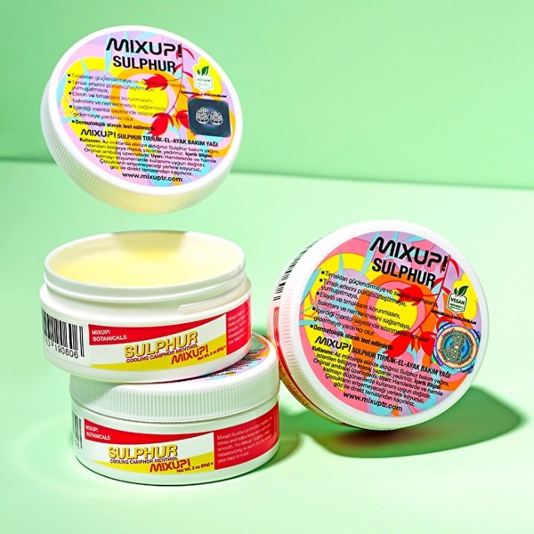 زيت ميكس أب بالكبريت للعناية بالأظافر وتقوية الجلد المحيط