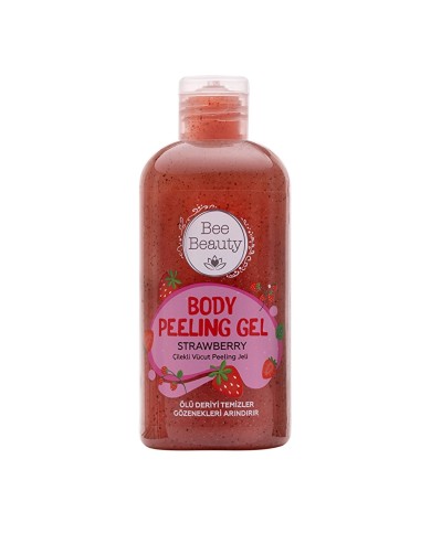 مقشر الجسم بي بيوتي جيلي برائحة الفراولة - 250 مل