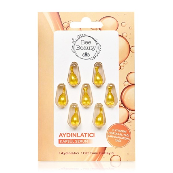 كبسولات بي بيوتي للنضارة الفورية وإشراق الوجه - 7 أيام