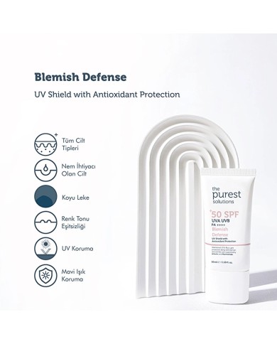 واقي شمس ذا بيورست سوليوشنز للبشرة المصابة بالبقع والأكسدة 50 SPF