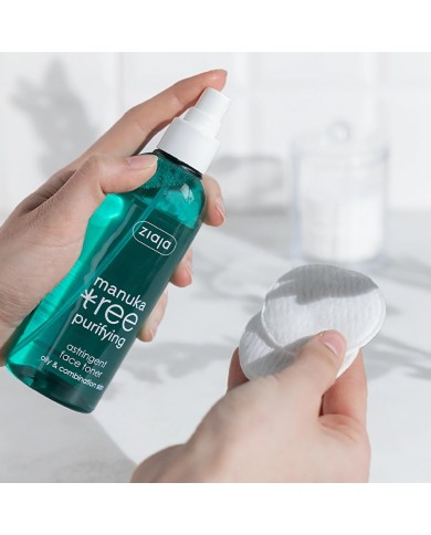 تونيك زياجا بأوراق شجرة المانوكا لشد المسام وعلاج حب الشباب - 200 مل