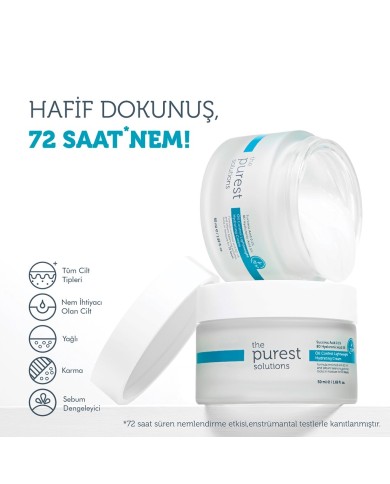 كريم ذا بيورست سوليوشنز الموازن لإفرازات الدهون والمرطب - 50 مل