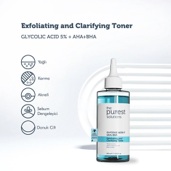 ذا بيورست سوليوشنز - تونر منقي ومضيق للمسام بحمض الجليكوليك (200 مل)