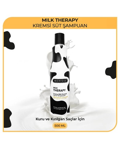 شامبو مورفوس ميلك ثيرابي ببروتين الحليب (500 مل) - لتغذية وتقوية الشعر