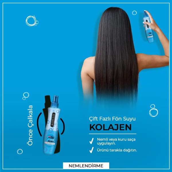 بخاخ مورفوز بالكولاجين ثنائي الطور لتصفيف الشعر 240 مل