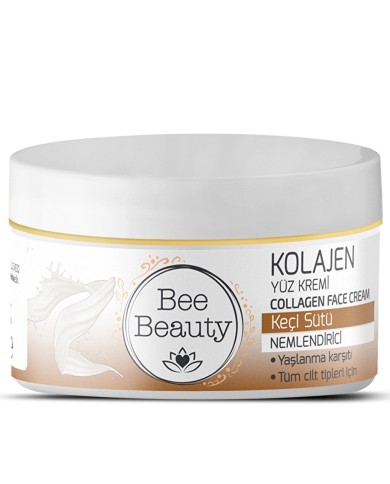 كريم بي بيوتي بالكولاجين للوجه مع حليب الماعز 50 مل
