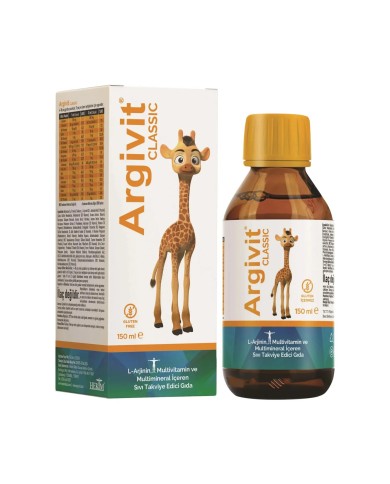 شراب ارجيفيت كلاسيك - المكمل المتكامل للنمو والمناعة للأطفال