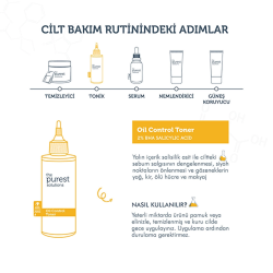 The Purest Solutions BHA 2% Blackhead Targeted Sebum Balancing Tonic - 200 ml