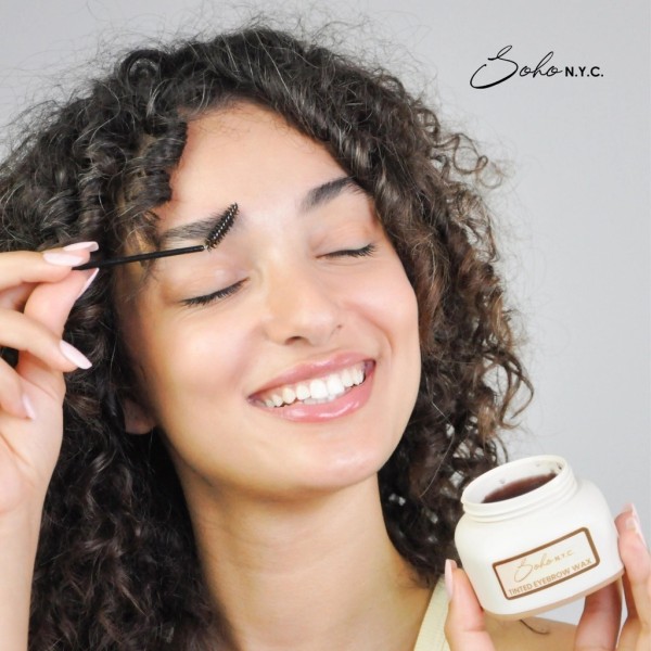 واكس سوهو N.Y.C لتثبيت وتشكيل وتكثيف الحواجب (بني) - 50 مل