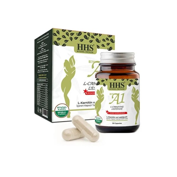 كبسولات A1 إل-كارنيتين وليبيديوم للتنحيف الطبيعي