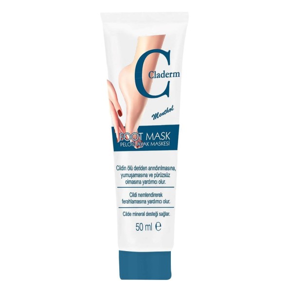 Claderm Clay Foot Mask 50ml - Softening & Purifying