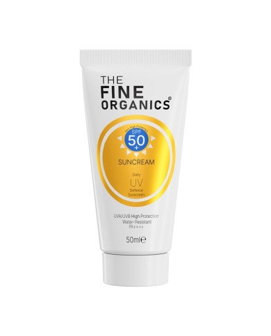 واقي شمس ذا فاين أورجانيكس SPF 50+ - حماية قصوى وعلاج مكثف للتصبغات