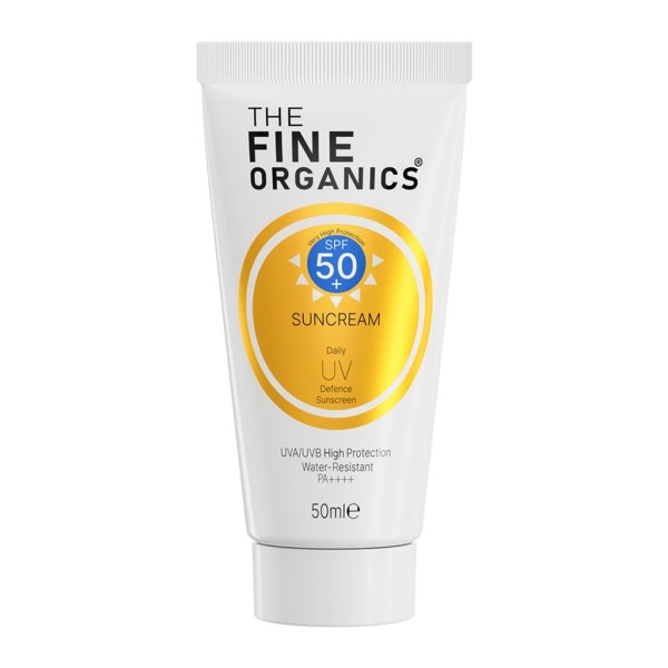 The Fine Organics SPF 50+ Sunscreen - High Protection & Intensive Anti-Spot