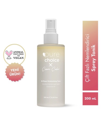 Pure Choice Dual Phase Moisturizing & Repairing Spray Tonic 200ml