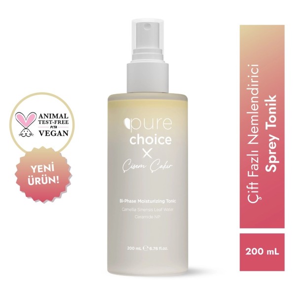 Pure Choice Dual Phase Moisturizing & Repairing Spray Tonic 200ml