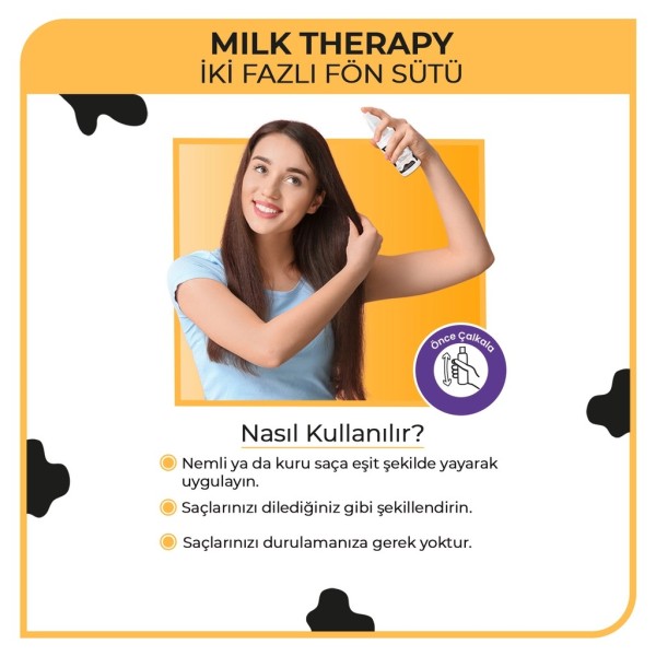 Morfose Milk Therapy Two-Phase Leave-In Conditioner Spray (50 ml)