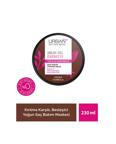 Urban Care Argan Oil & Keratin Intensive Hair Care Mask