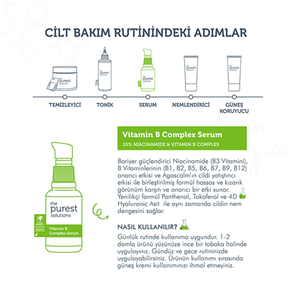 ذا بيورست سوليوشنز - سيروم فيتا-بي كومبليكس لتعزيز حاجز البشرة (30 مل)