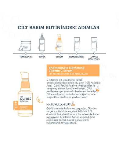 ذا بيورست سوليوشنز - سيروم فيتامين C للتفتيح وتوحيد لون البشرة (30 مل)