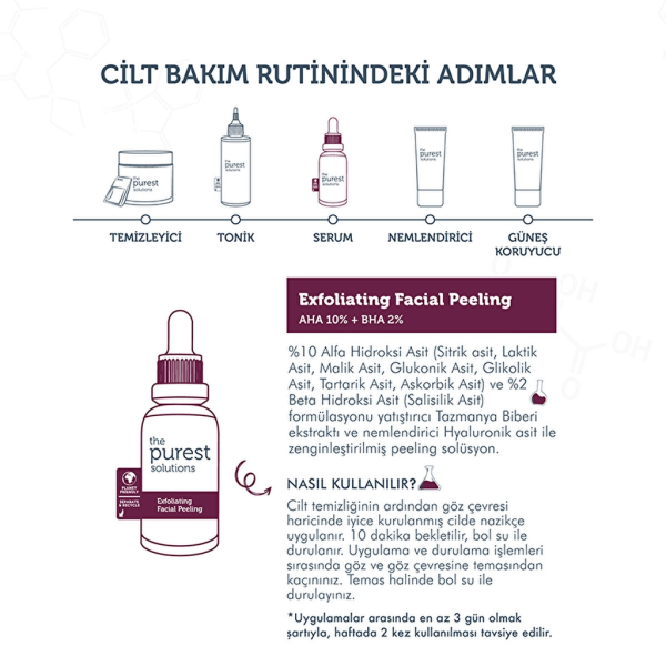 ذا بيورست سوليوشنز - سيروم المقشر الأحمر لتجديد وإشراق البشرة (30 مل)