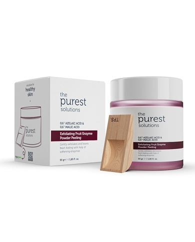ذا بيورست سوليوشنز - بودرة التقشير الإنزيمية بأحماض الفواكه (55 جرام)