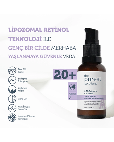 ذا بيورست سوليوشنز - سيروم ليلي بالريتينول الليبوزومي 2% لتجديد البشرة (30 مل)