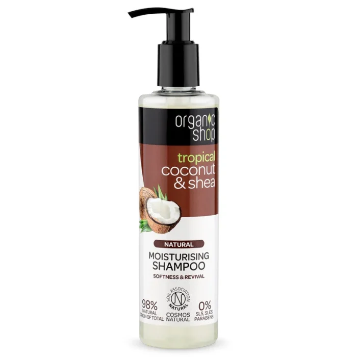 10153183_01 شامبو بزيت جوز الهند والشيا Organic Shop Coconut & Shea Oil Shampoo 280 ml - الصورة 1