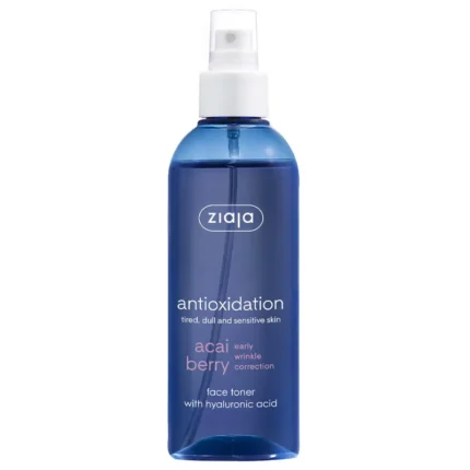 مستخلص الفاكهة منشط حمض الهيالورونيك Ziaja Acai Berry Extract Hyaluronic Acid Tonic 200 ml