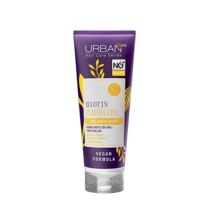 بلسم للعناية بالشعر مضاد لتساقط Urban Care Anti-Shedding Biotin & Keratin Sulfate-Free Hair Care Conditioner 250 ml