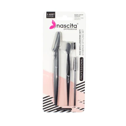 مجموعة تحديد الحواجب مكونة من 3 قطع NASCITA 3-Piece Eyebrow Shaping Set 02